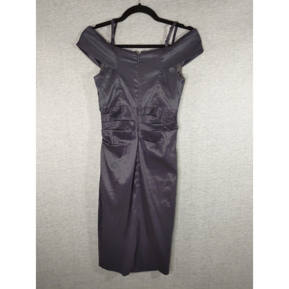 👯♀️Host Pick⚡️ Made in 🇨🇦 Le Chateau Off the Shoulder Dress - Picture 5 of 12